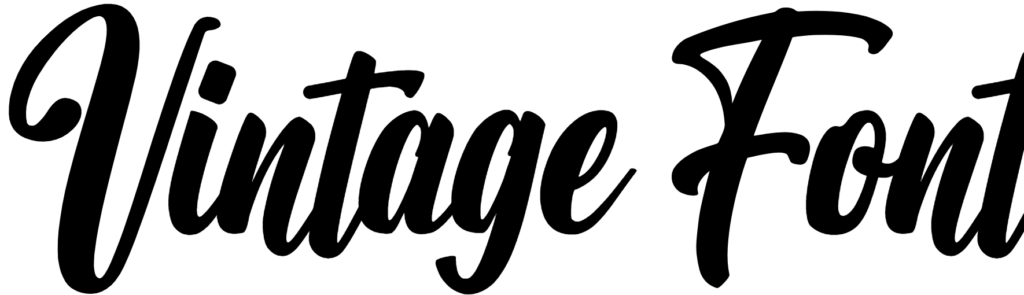 Vintage Font Download