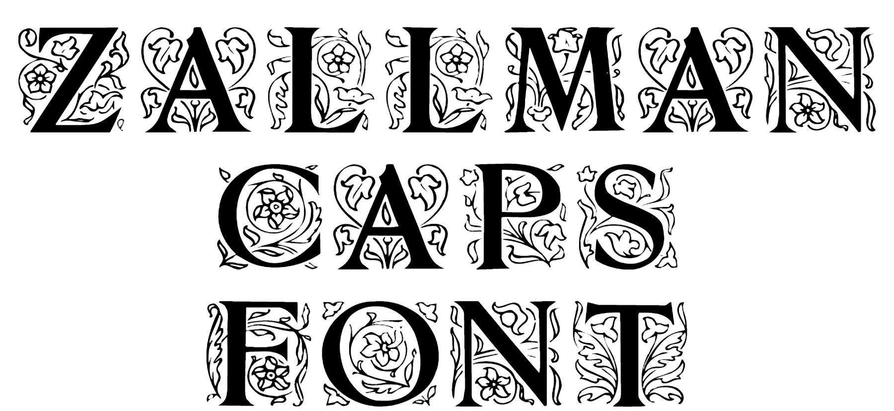 Zallman Caps Font Download