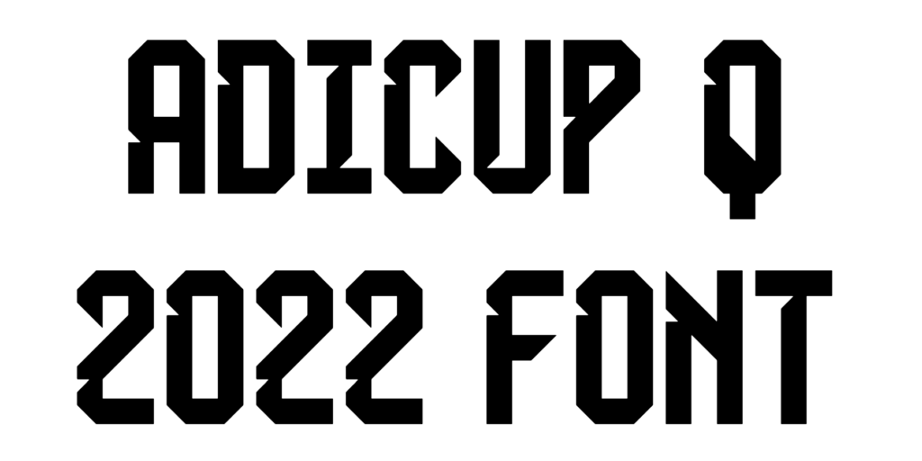 AdiCup Q 2022 Font Download
