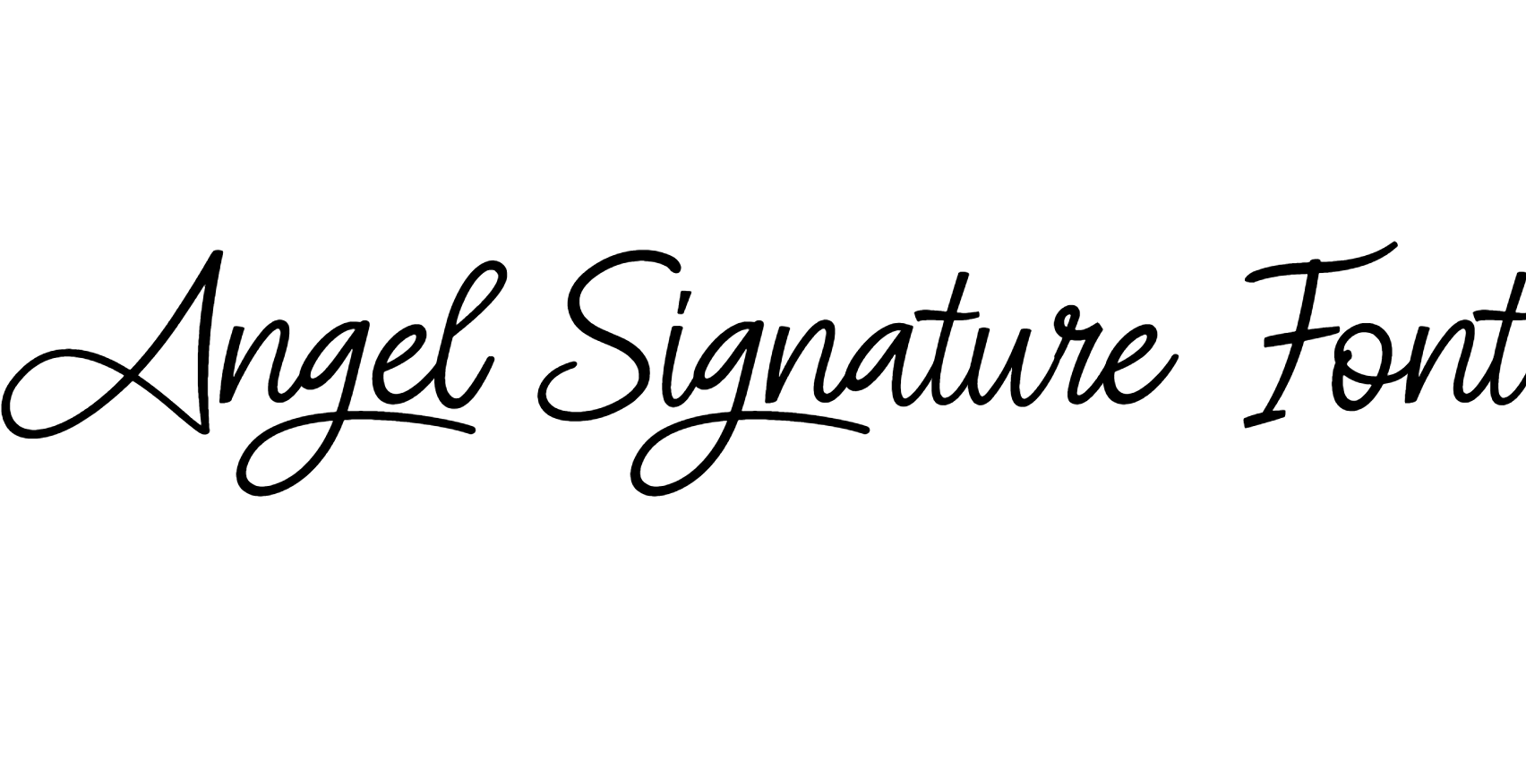 Angel Signature Font Download