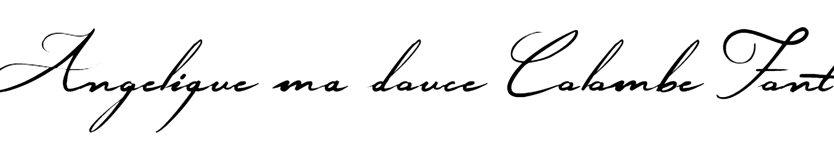 Angelique ma douce Colombe Font Download