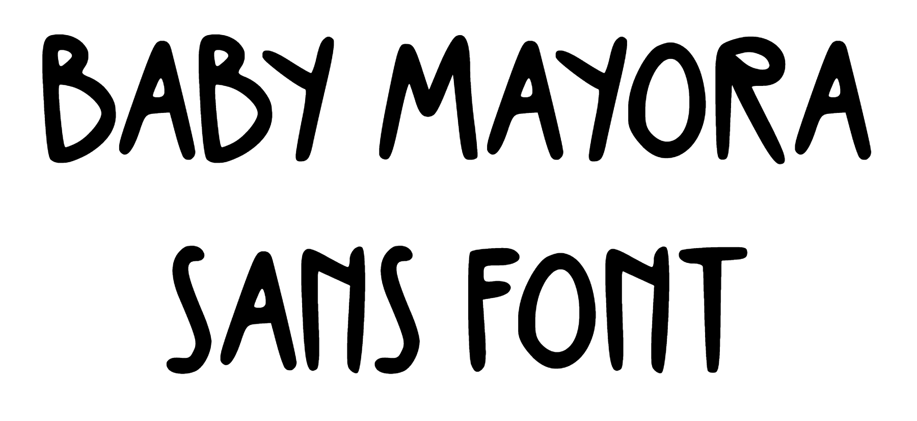 Baby Mayora Sans Font Download