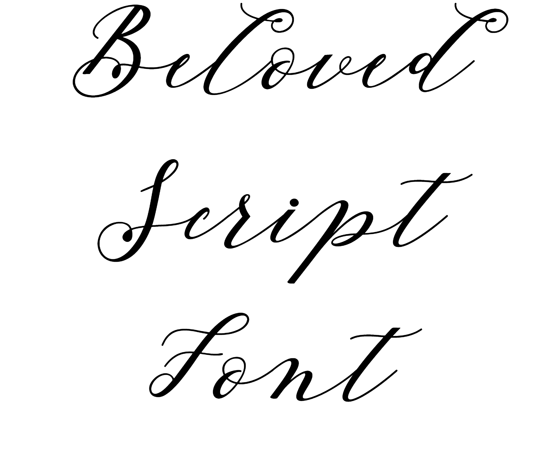 Beloved Script Font Download