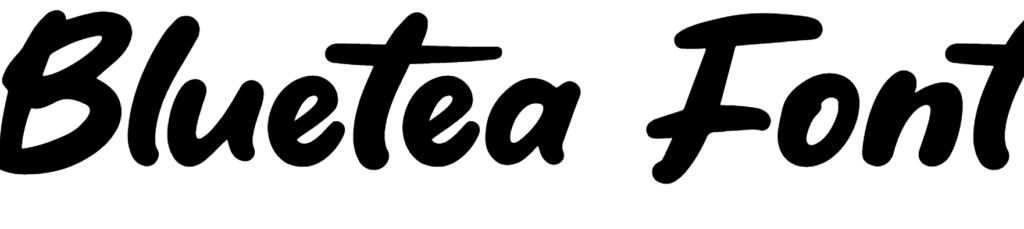 Bluetea Font Download