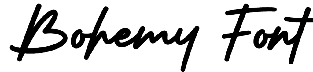 Bohemy Font Download
