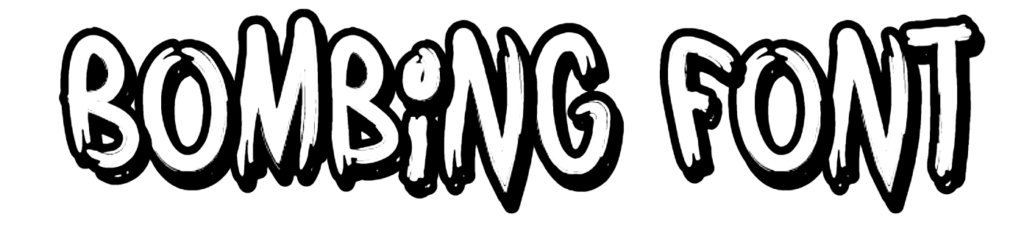 Bombing Font Download