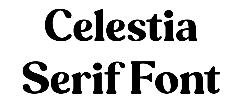 Celestia Serif Font Download