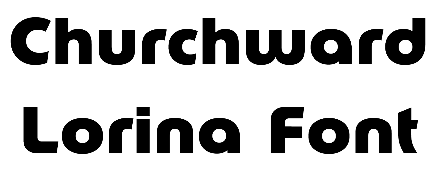 Churchward Lorina Font Download