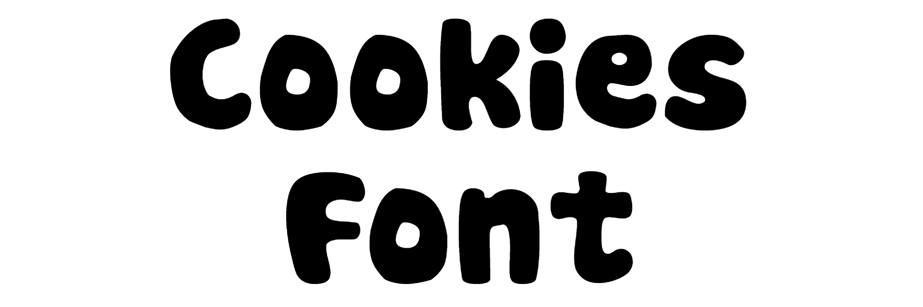 Cookies Font Download, #Cookies bold