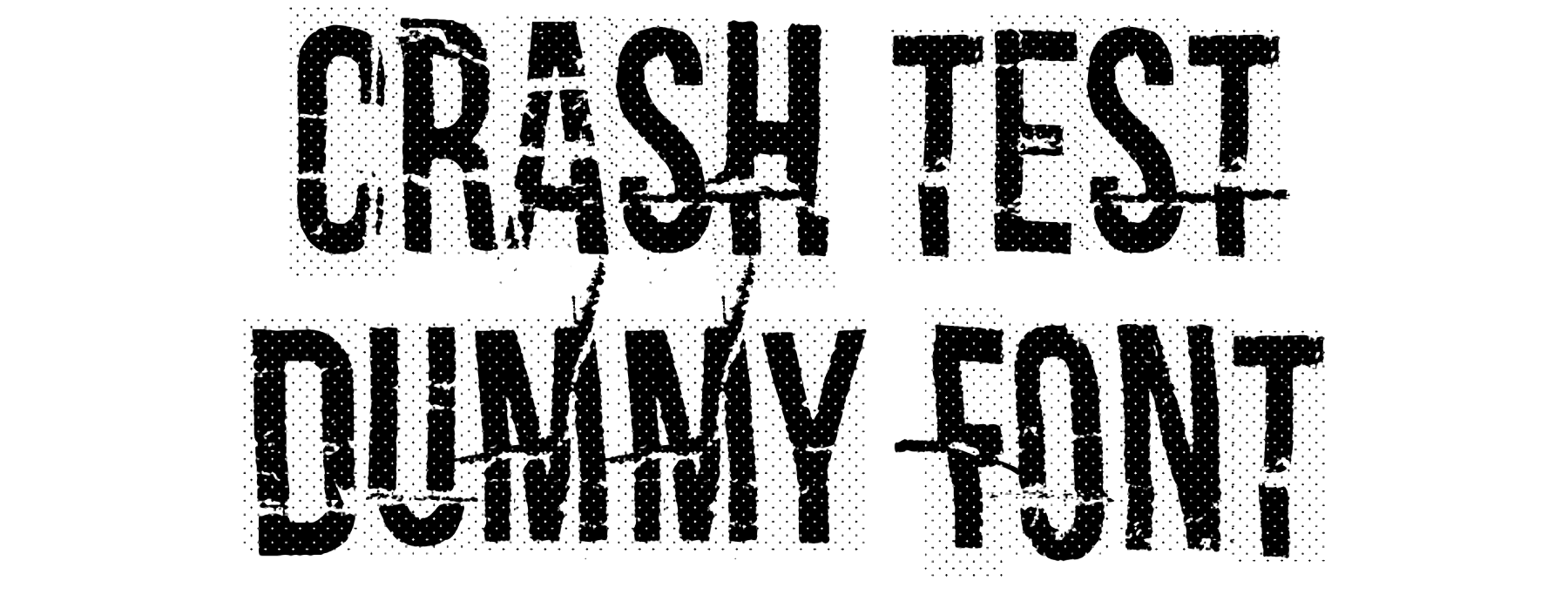 Crash test dummy Font Download