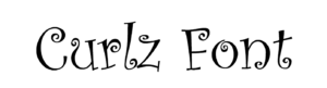 Curlz Font