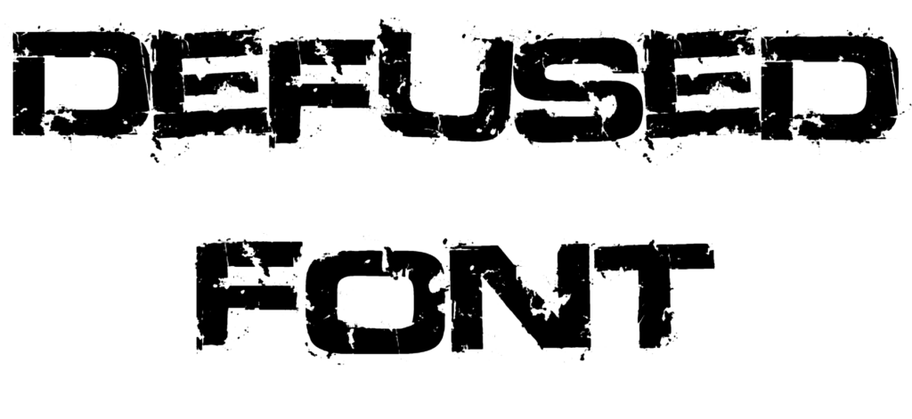 Defused Font Download