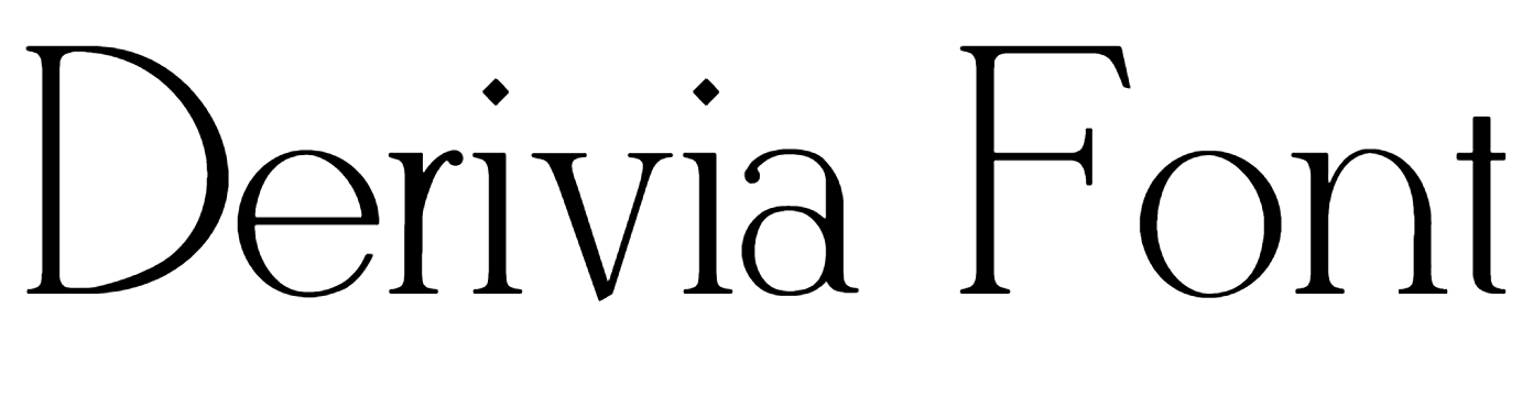 Derivia Font Download