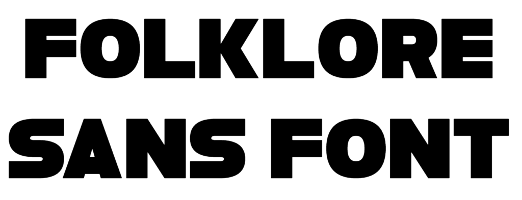 Folklore Sans Font Download