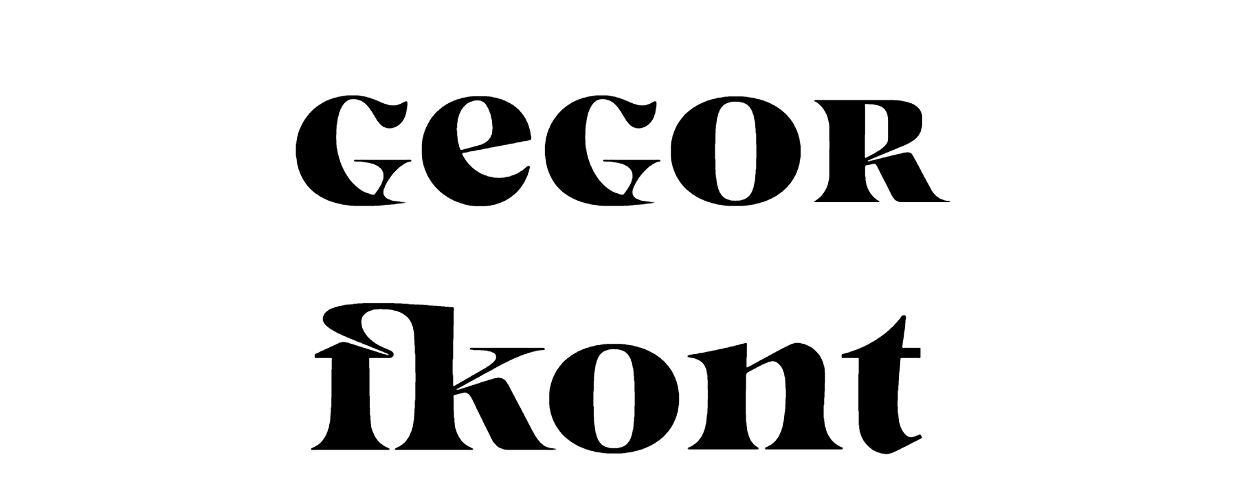 Gegor Font Download