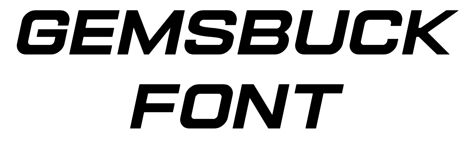 Gemsbuck Font Download, #Gemsbuck 01, #Gemsbuck black