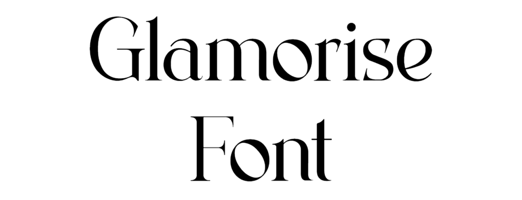 Glamorise Font Download
