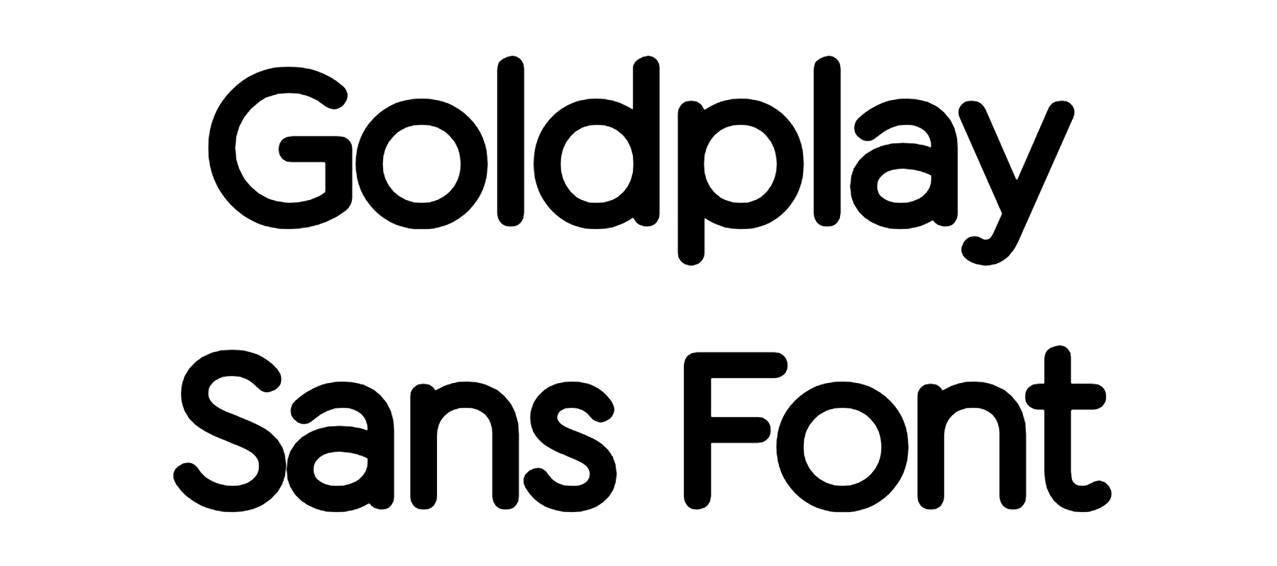 Goldplay Font Download, #Goldplay Sans