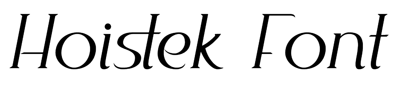 Hoistek Font Download