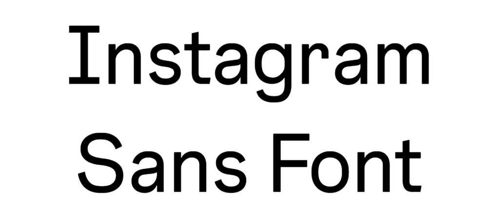 Instagram Sans Font Download