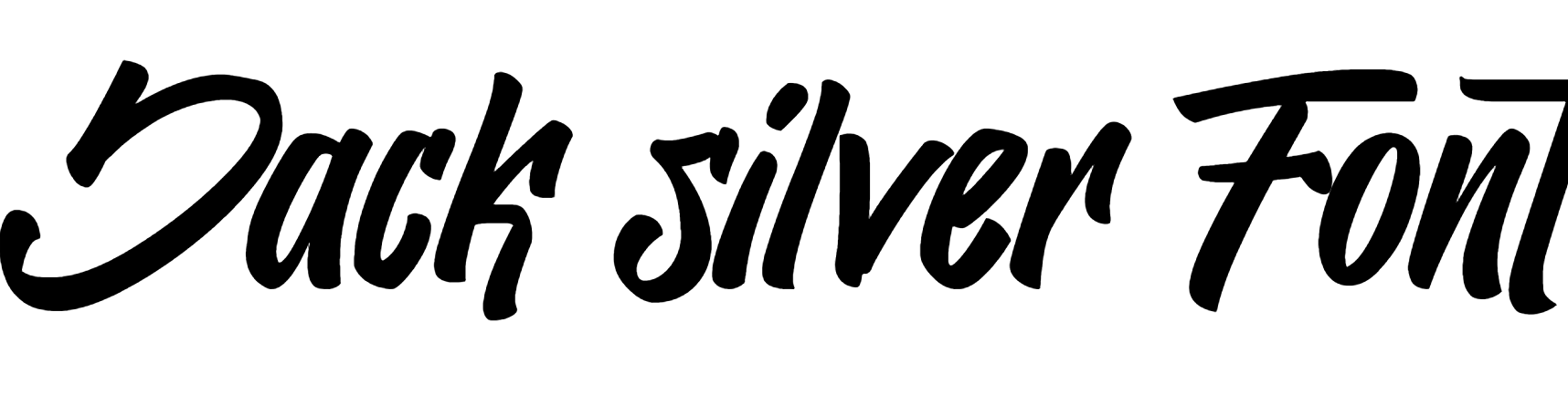 Jack silver Font Download, #Jacksilver