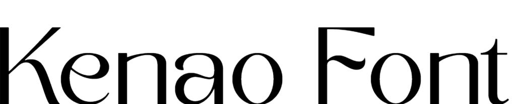Kenao Font Download