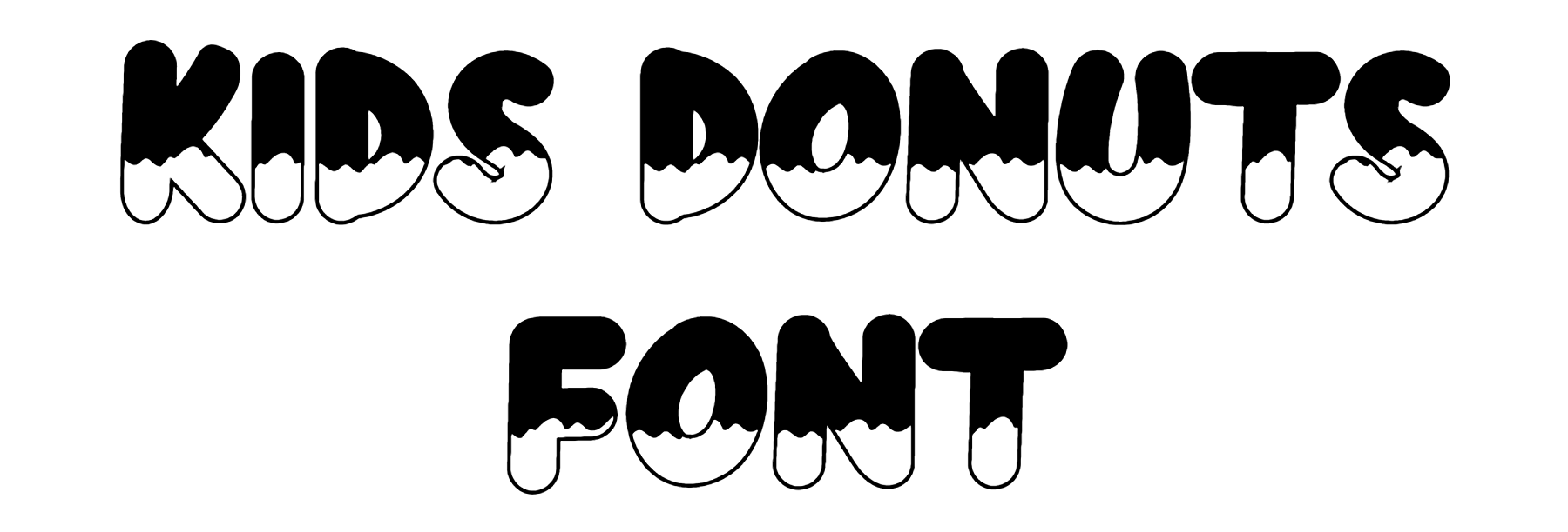 Kids Donuts Font Download