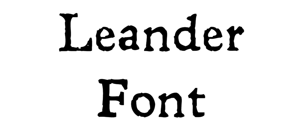 Leander Font Download