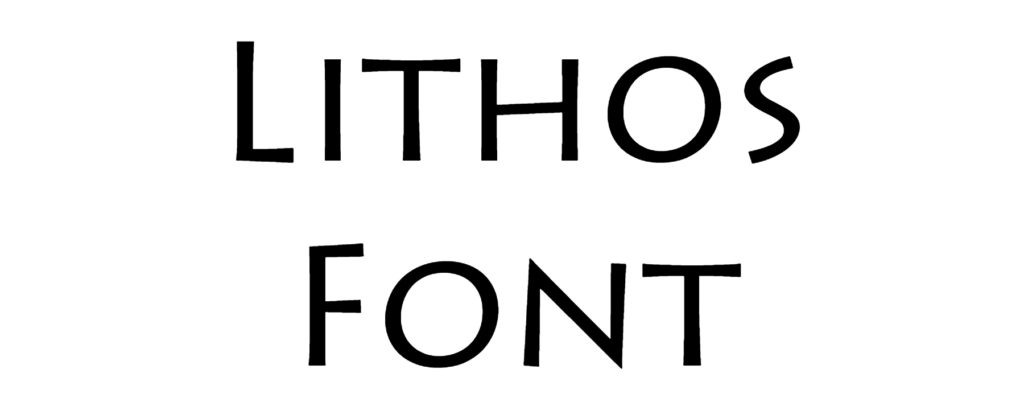 Lithos Font Download, #Canal Panda