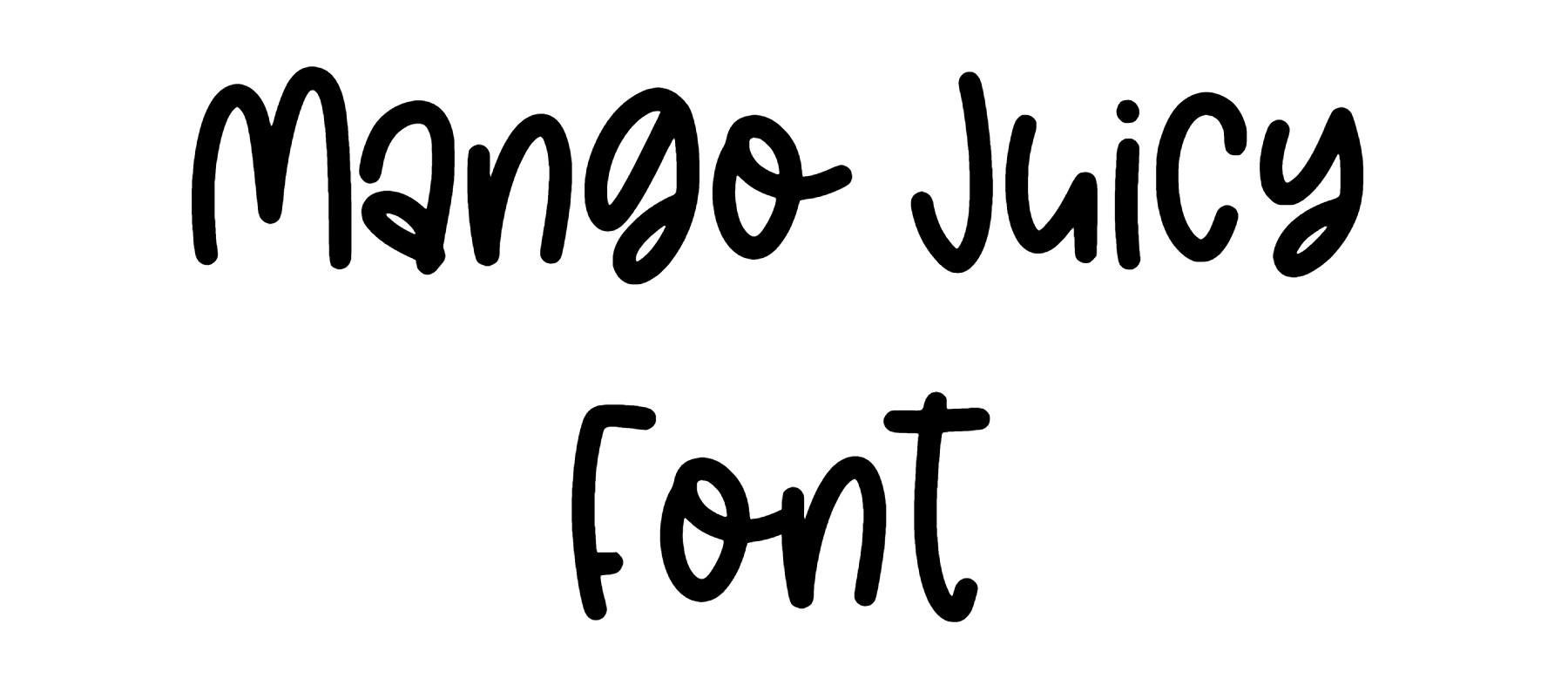 Mango Juicy Font Download