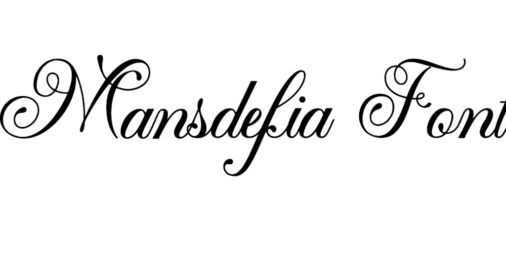 Mansdefia Font Download