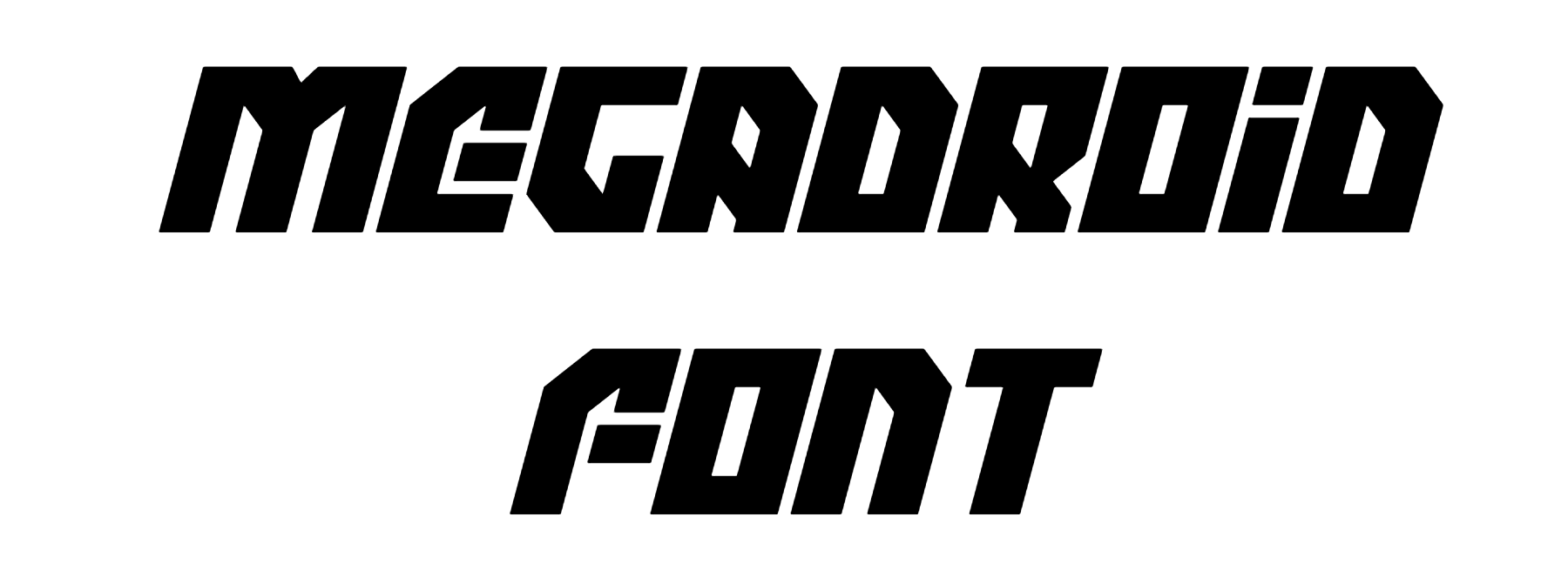 Megadroid Font Download