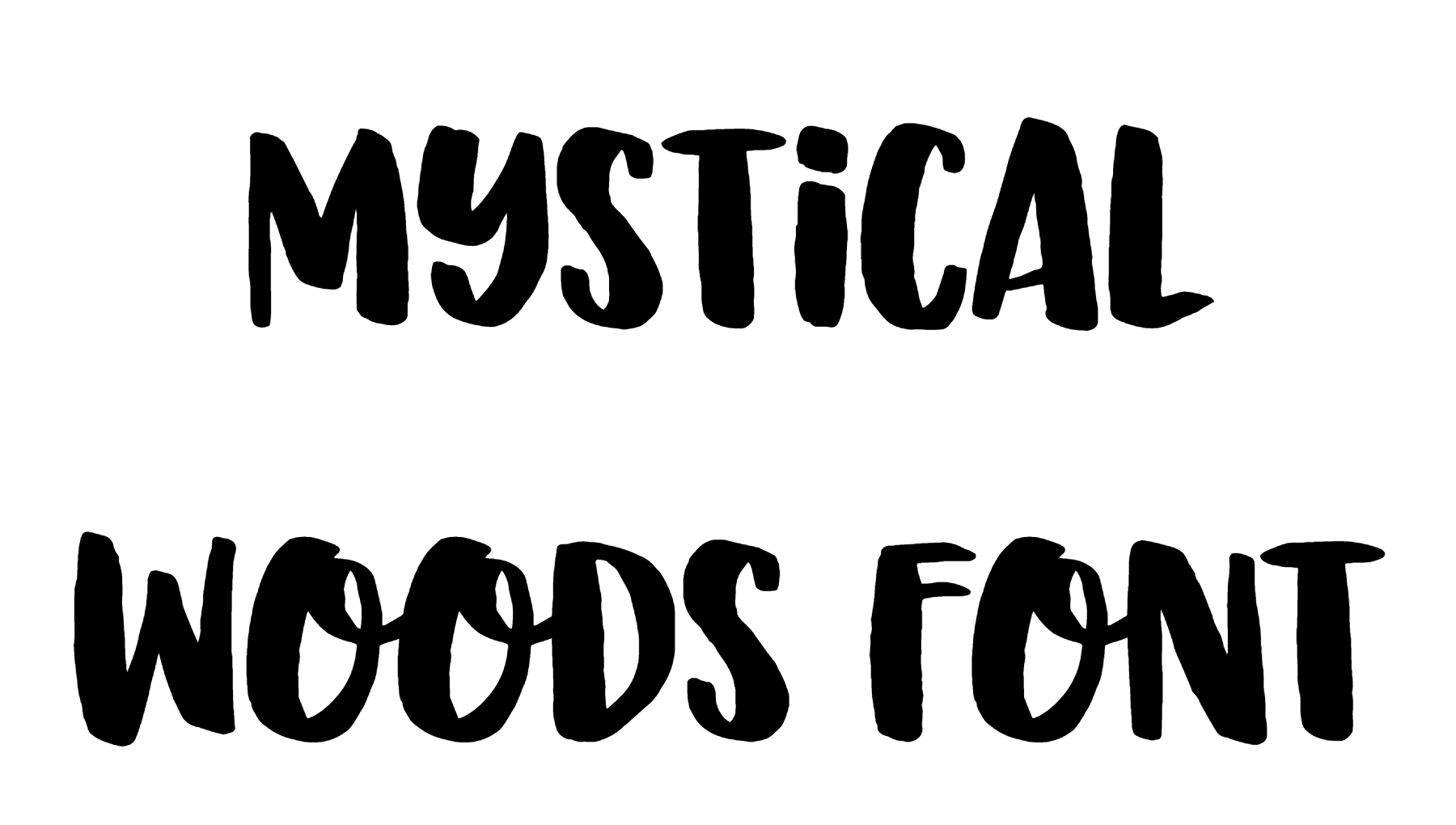 Mystical Woods Font Download