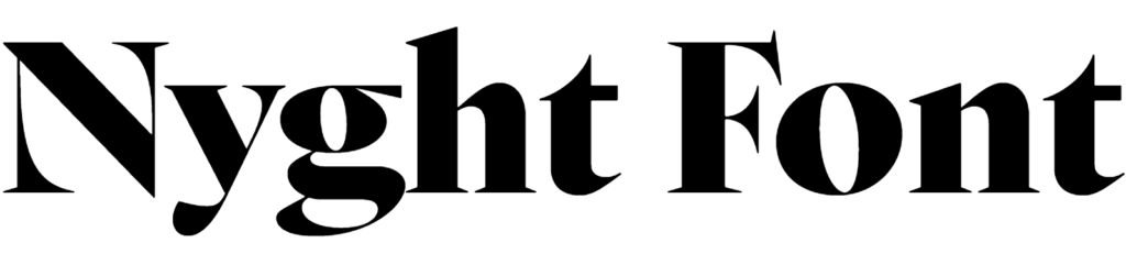 Nyght Font Download, #Nyght Serif