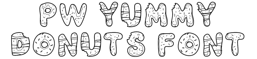 PW Yummy Donuts Font Download