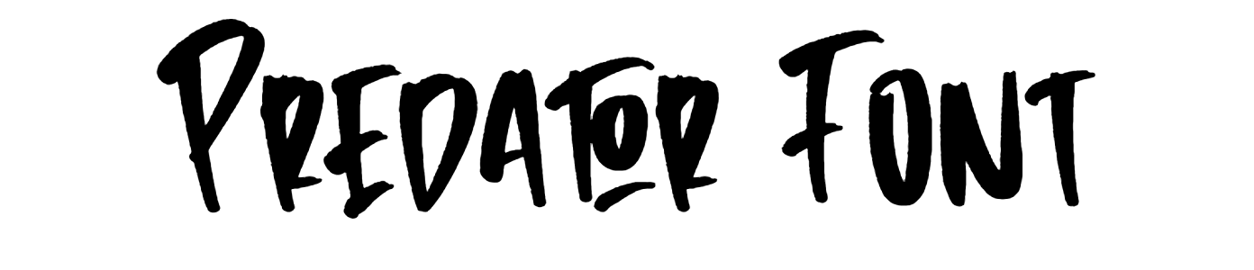 Predator Font Download