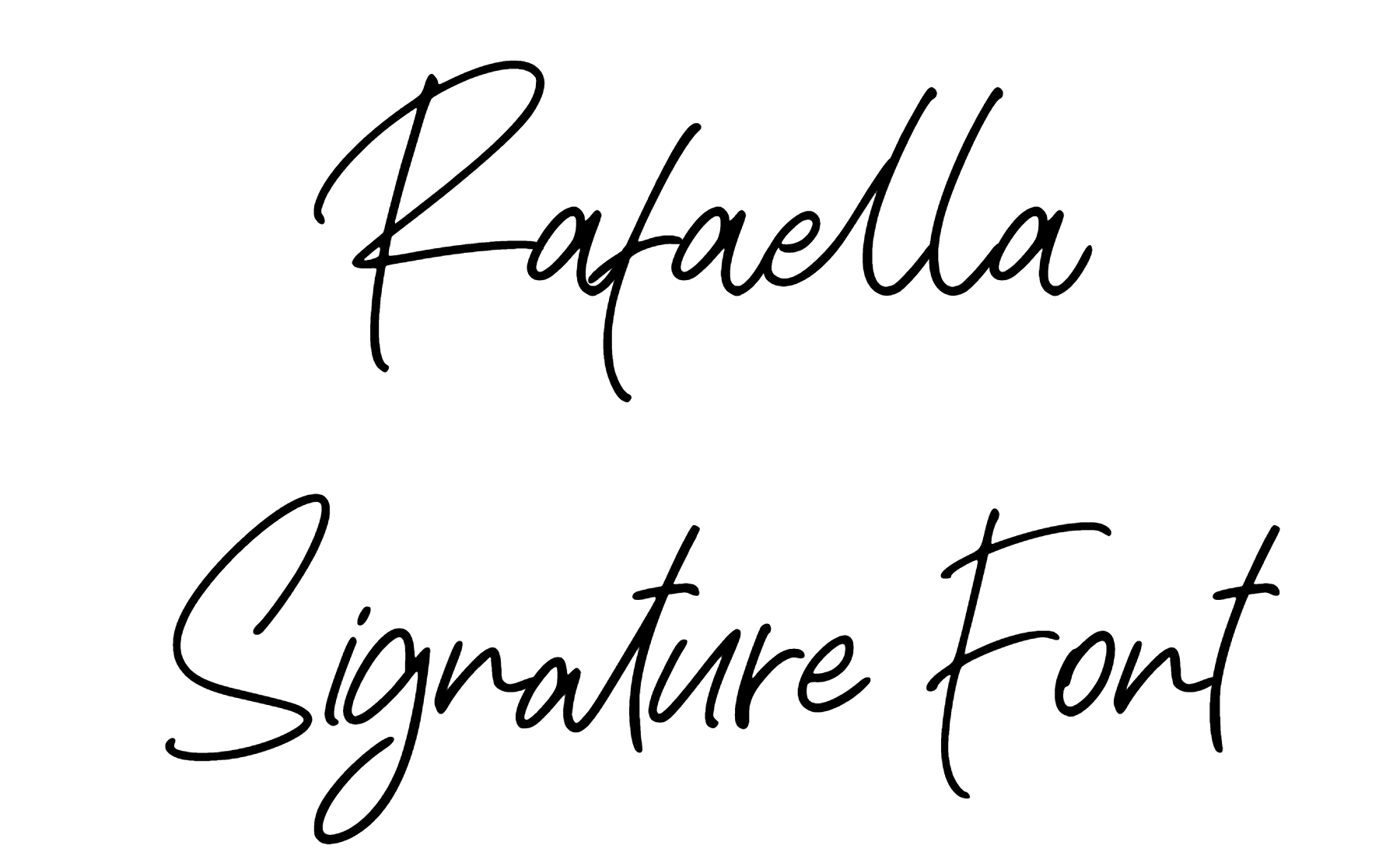 Rafaella Signature Font Download