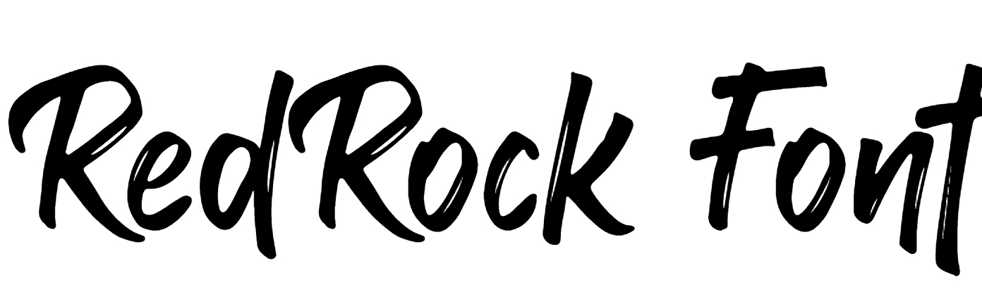 RedRock Font Download, #Red Rock