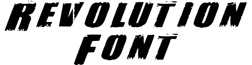 Revolution Font Download