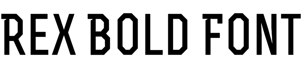 Rex Bold Font Download