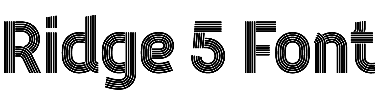 Ridge 5 Font Download