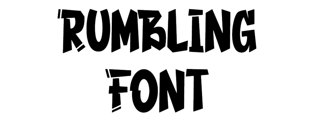 Rumbling Font Download