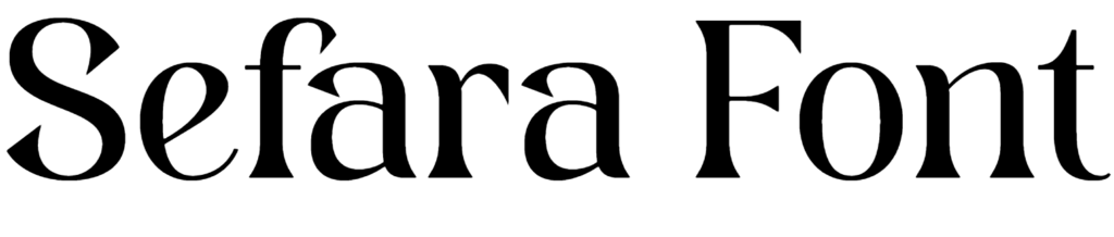 Sefara Font Download