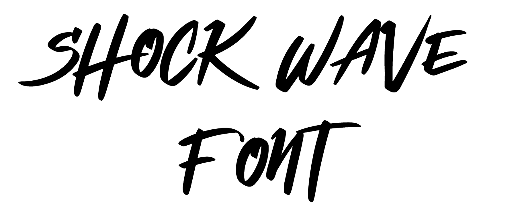 Shock Wave Font Download, #Shockwave