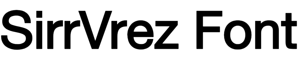 SirrVrez Font Download