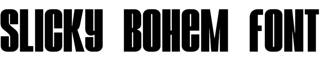 Slicky Bohem Font Download