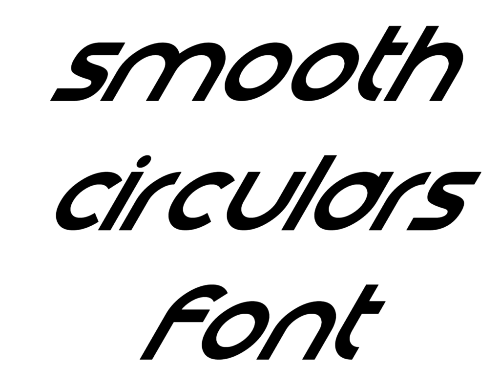 Smooth Circulars Font Download