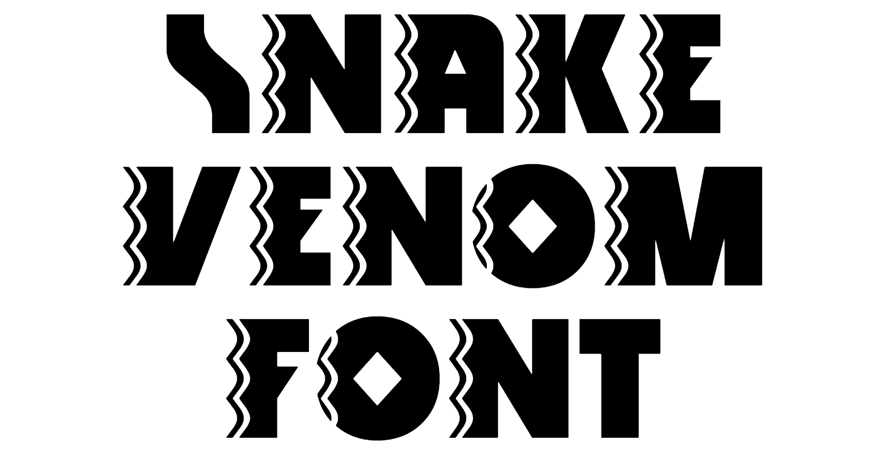 Snake Venom Font Download