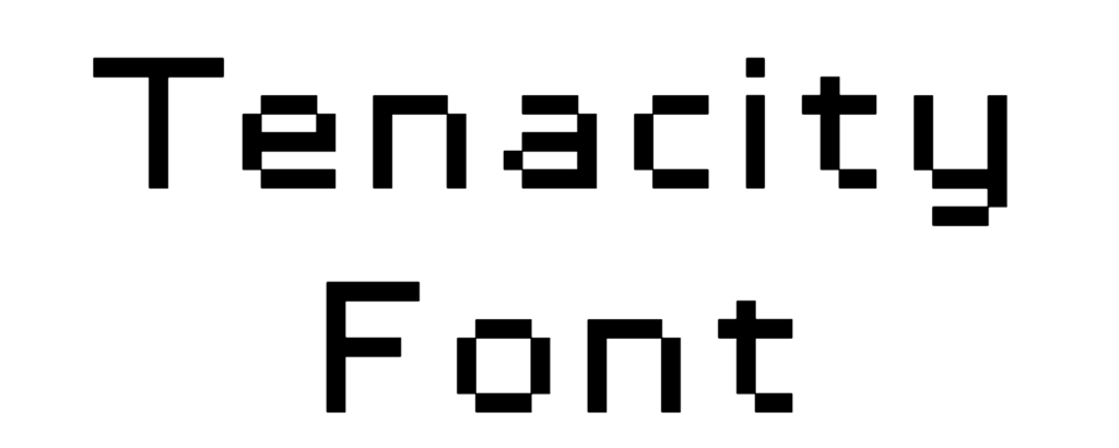 Tenacity Font Download, #Minecraft font #Tenacity Extended Bold