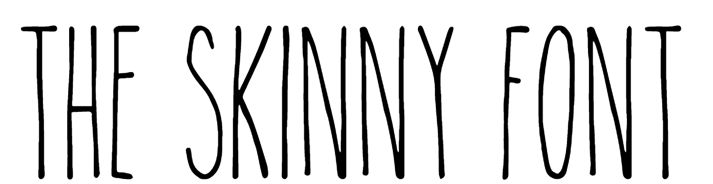 The Skinny Font Download